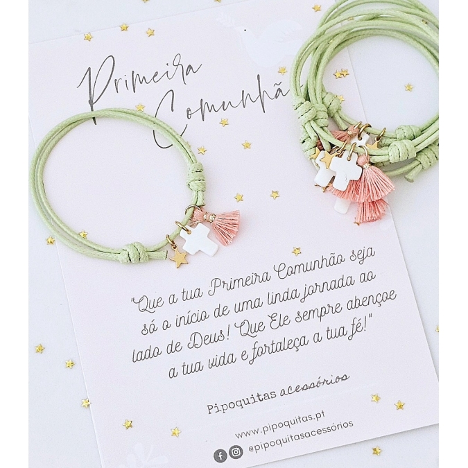 PULSEIRA PRIMEIRA COMUNHÃO OU PROFISSÃO DE FÉ