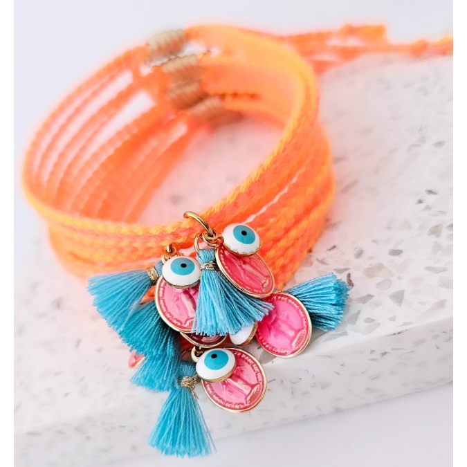 PULSEIRA MILAGROSA LARANJA