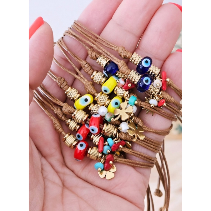PULSEIRA PROTEÇÃO OLHO GREGO