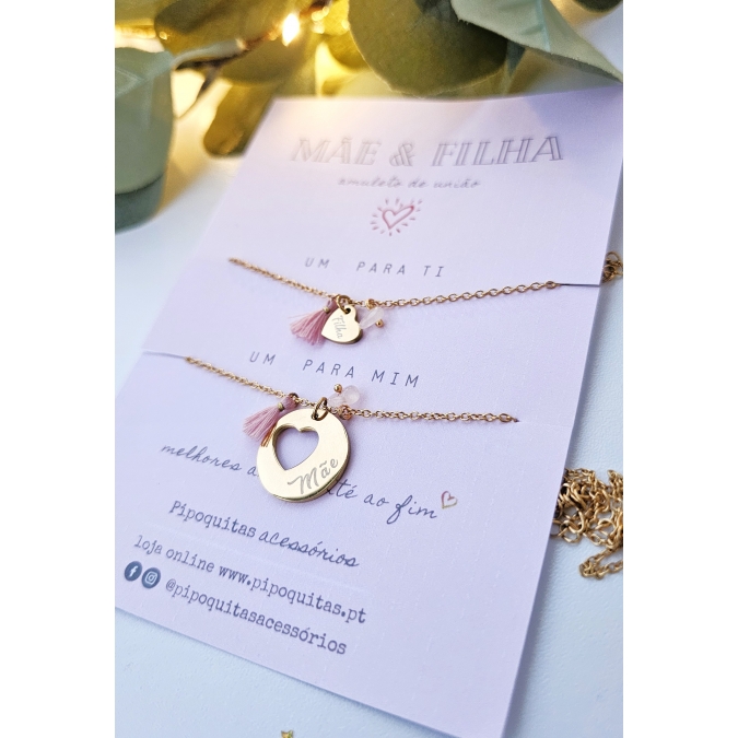 CONJUNTO FIOS MÃE E FILHA