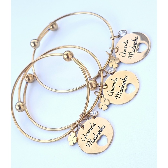 BRACELETE QUERIDA MADRINHA