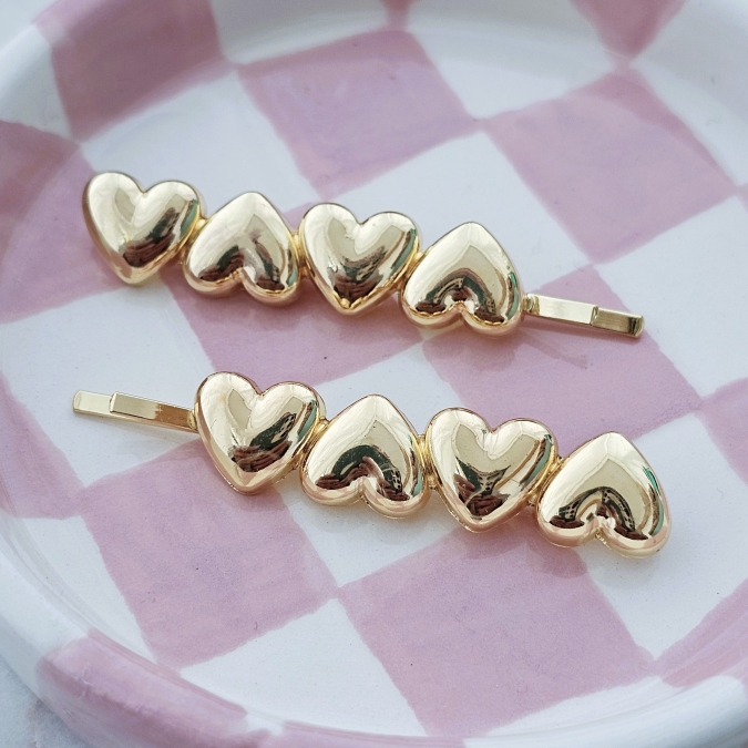 GANCHOS QUÁDRUPLOS CORAÇÕES