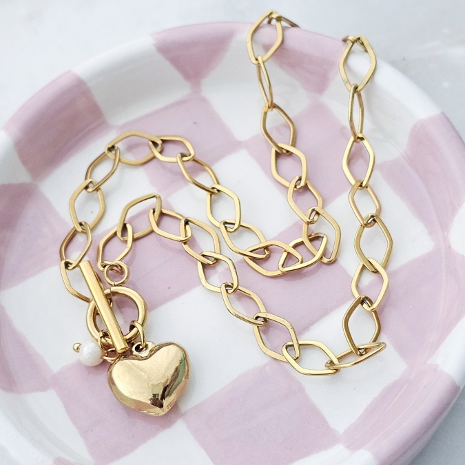 CORRENTE ELOS CORAÇÃO