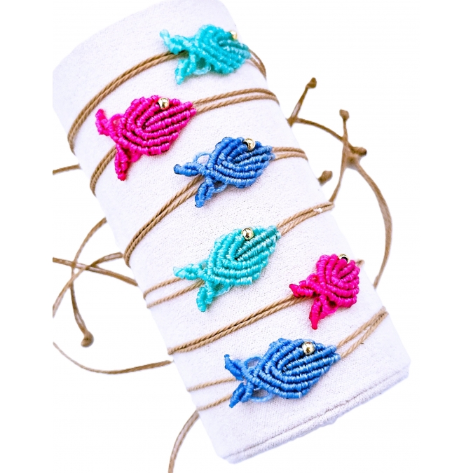 PULSEIRA PEIXINHO MACRAMÉ