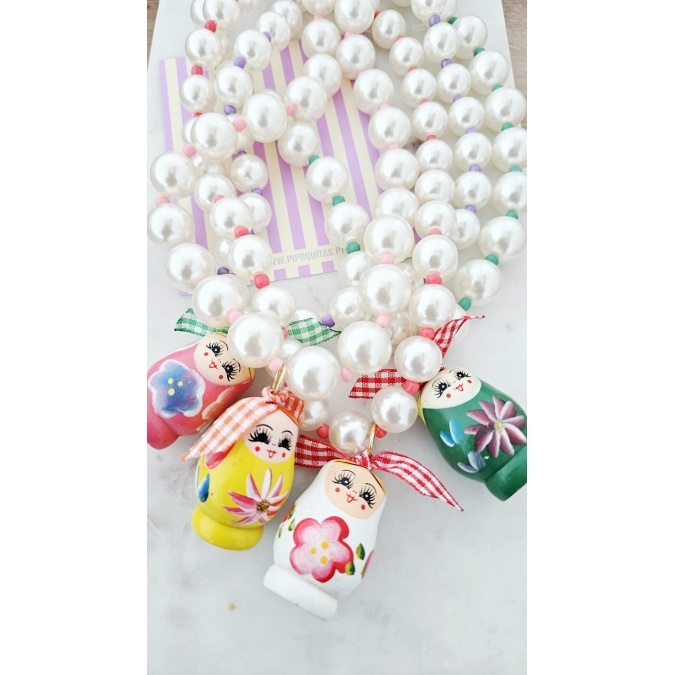 COLAR MATRIOSKA PEARL