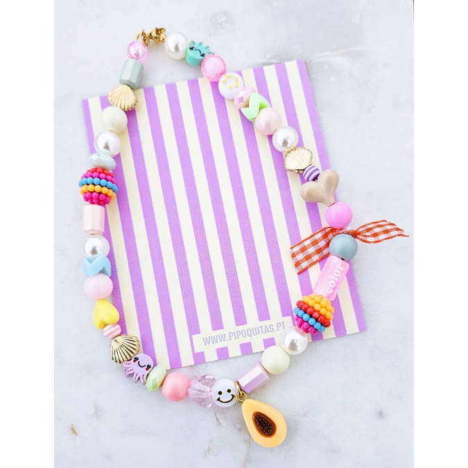 COLAR KIDS COLORS PAPAIA