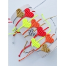 PULSEIRAS CORAÇÃO MACRAMÉ