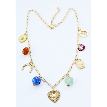 COLAR AMULETOS DA SORTE