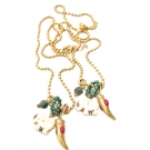 COLAR AMULETOS ELEFANTE PROTEÇÃO