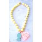 COLAR INFANTIL PEIXE TASSELS