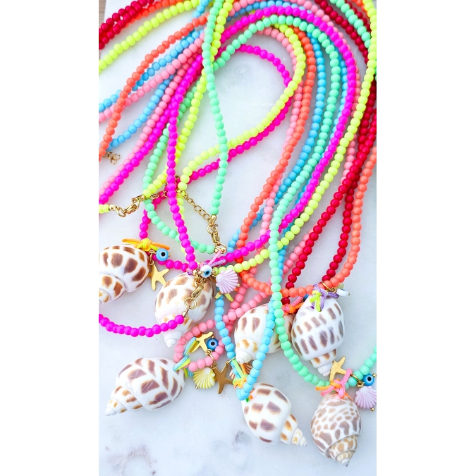 COLAR BÚZIO NEON