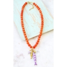 COLAR CORAL COM SARDINHA LILÁS
