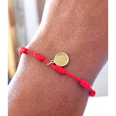 PULSEIRA 7 NOS COM MEDALHA SÃO BENTO