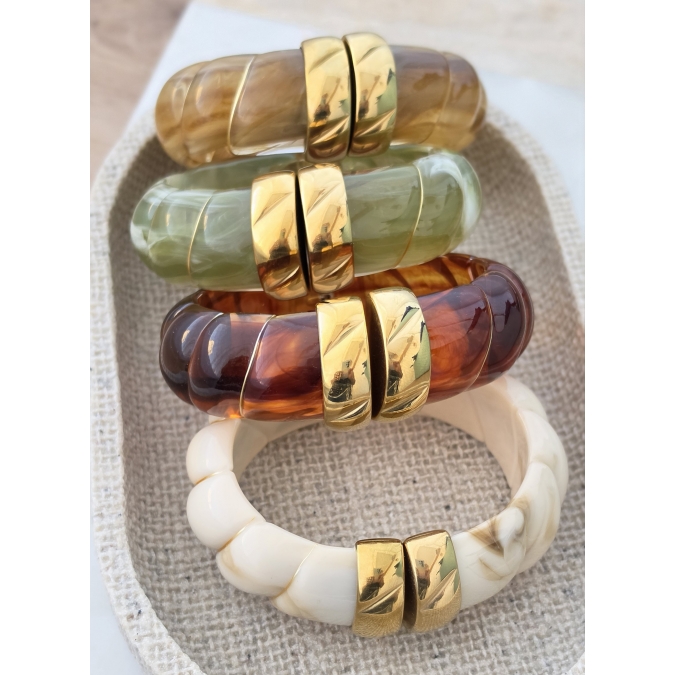 BRACELETE BOLD RESINA