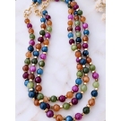 COLAR MIX PEDRAS NATURAIS